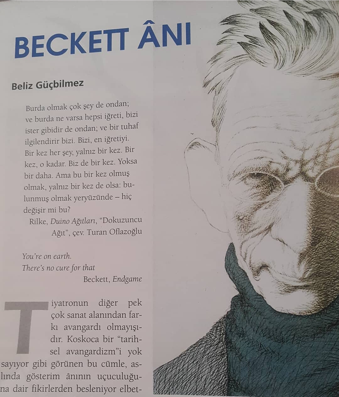 Beckett Ânı